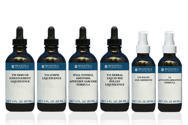 Biogetica Optimal Kit with T16 Lymph Liquescence