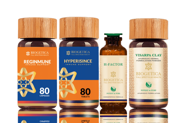 Rescue Kit With Hypericum Mysorense And Homeopathic H Factor - 160 Days Supply