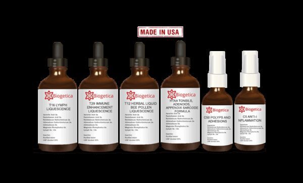 Biogetica Optimal Kit with T16 Lymph Liquescence