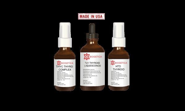 Biogetica Essentials Kit with Homeopathic Hypothyrodease Formula