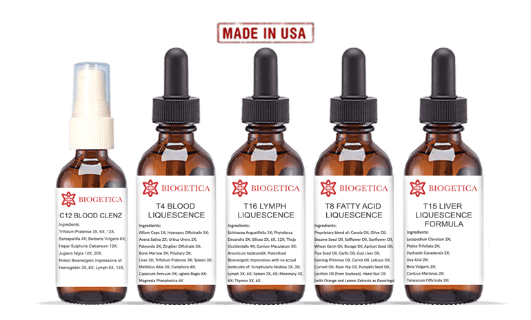 Biogetica Essentials Kit with Blood and Lymph Detox Formula