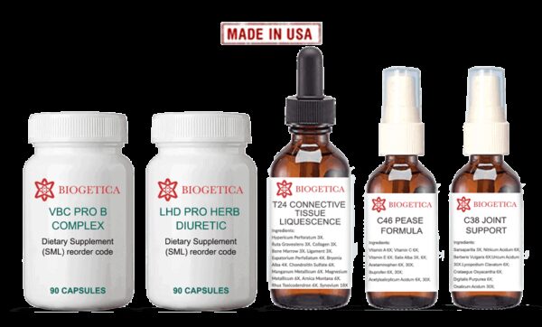 Biogetica Optimal Kit With Homeopathic Ligament formula