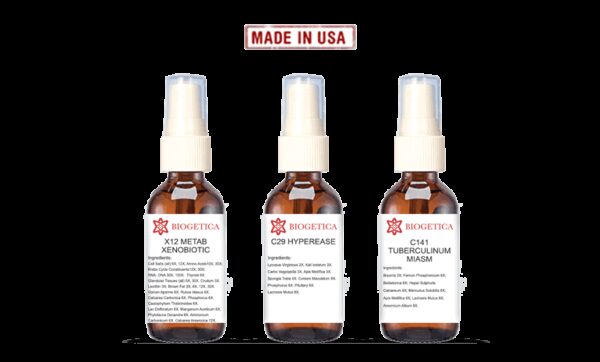 Biogetica Essentials Kit with Homeopathic Hyperease Formula