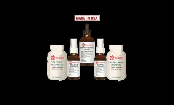 Biogetica Optimal Kit With Homeopathic Ligament formula