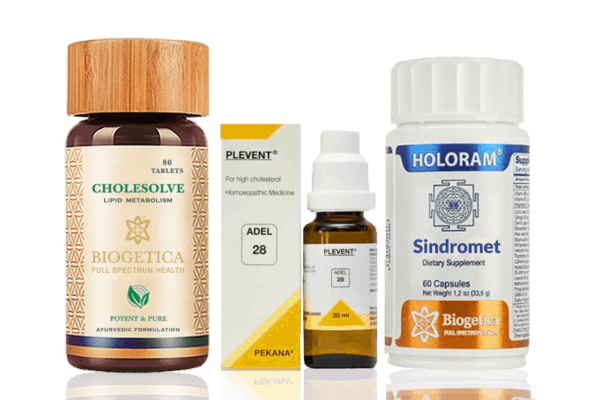 Full Spectrum Circulatory Support Kit With Cholesolve, Resveratrol, Green Tea And Allium Formula - 160 Days