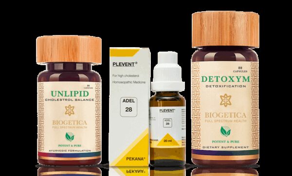 Full Spectrum Circulatory Support kit with Cholesolve, Resveratrol, Greentea and Allium formula