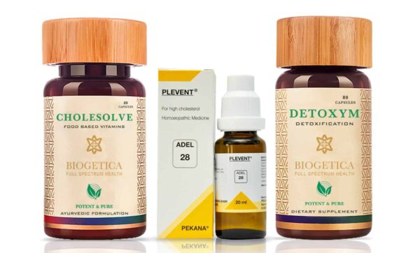 Full Spectrum Circulatory Support kit with Cholesolve, Resveratrol, Greentea and Allium formula