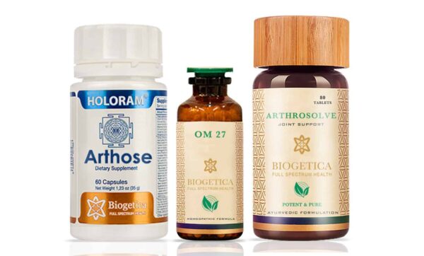 Freedom Kit with Arthrose, Arthrosolve and OM 27 formula