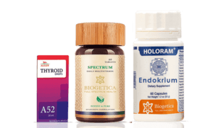 Kit de support endocrinien à spectre complet avec lave Endokrium et Hekla