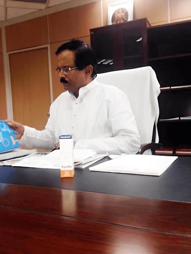 Shri Sripad Naik, India’s Minister for Yoga and Ayurveda