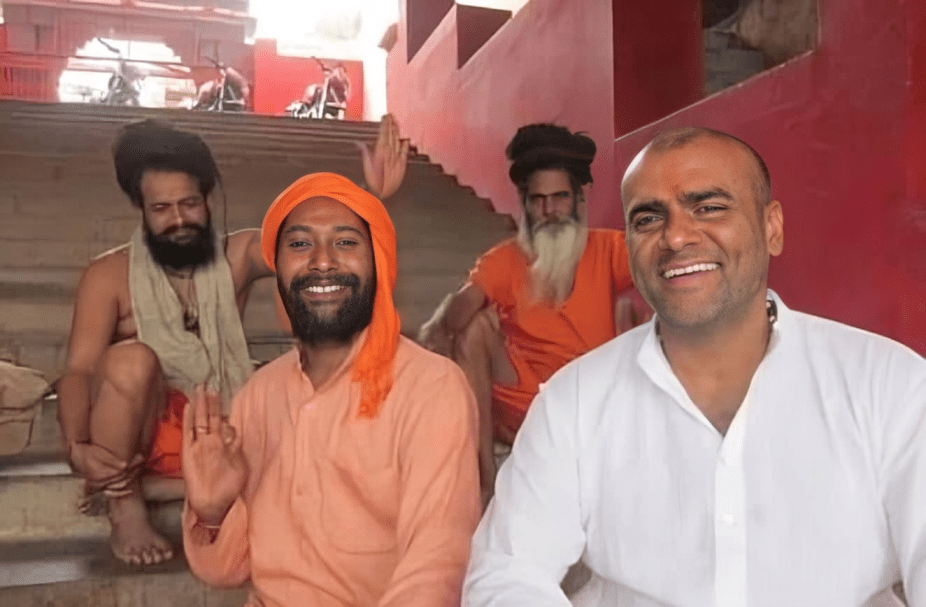 Featuring Apurve, during the journey of "Medication to Meditation."