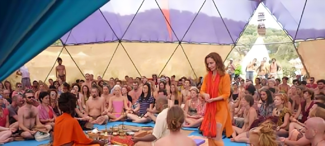 Featuring Apurve, during the journey of "Medication to Meditation."